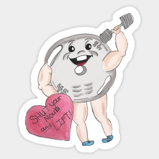 Lifting up love Sticker